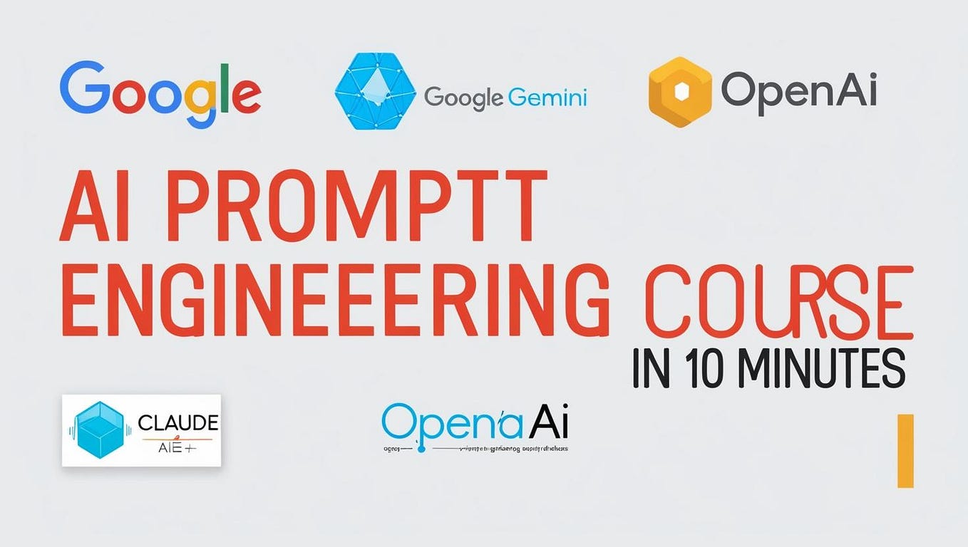 Google’s 9-Hour AI Prompt Engineering Course in 10 Minutes