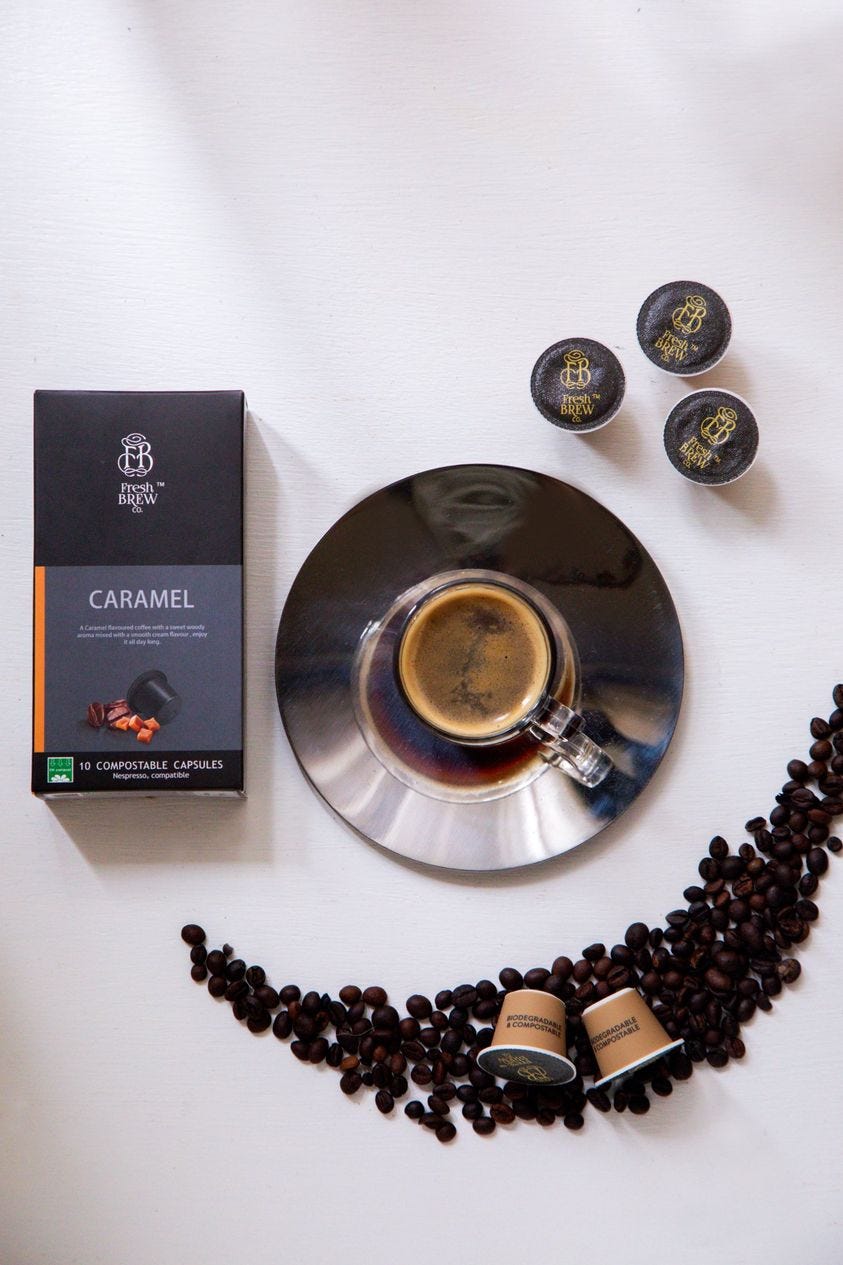 Coffee Capsules freshbrewco.in Indulge in the rich and aromatic taste