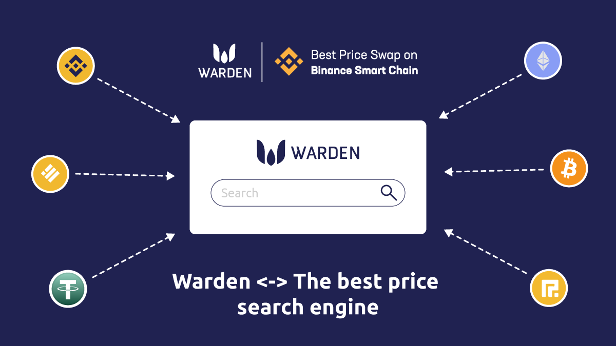 WardenSwap, 最適な取引レートを検索エンジン 💖