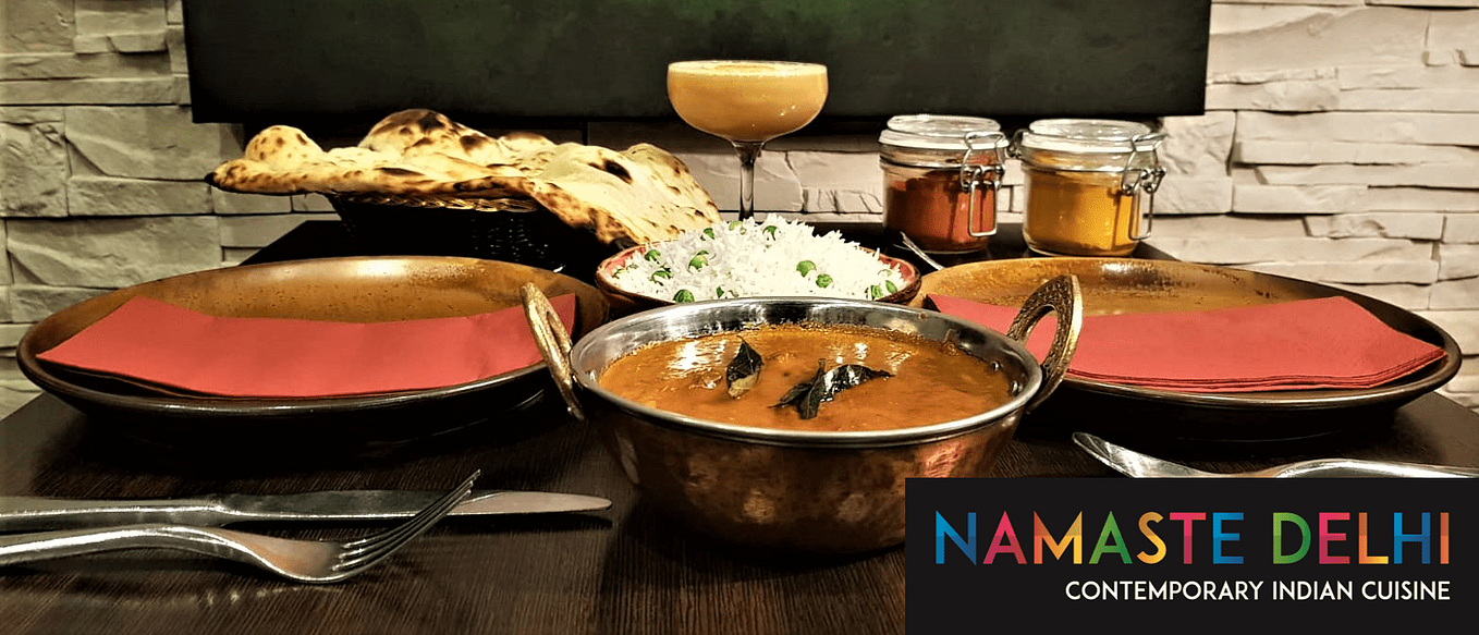 Samosa Chaat, sensational Indian street food- Namaste Delhi | by