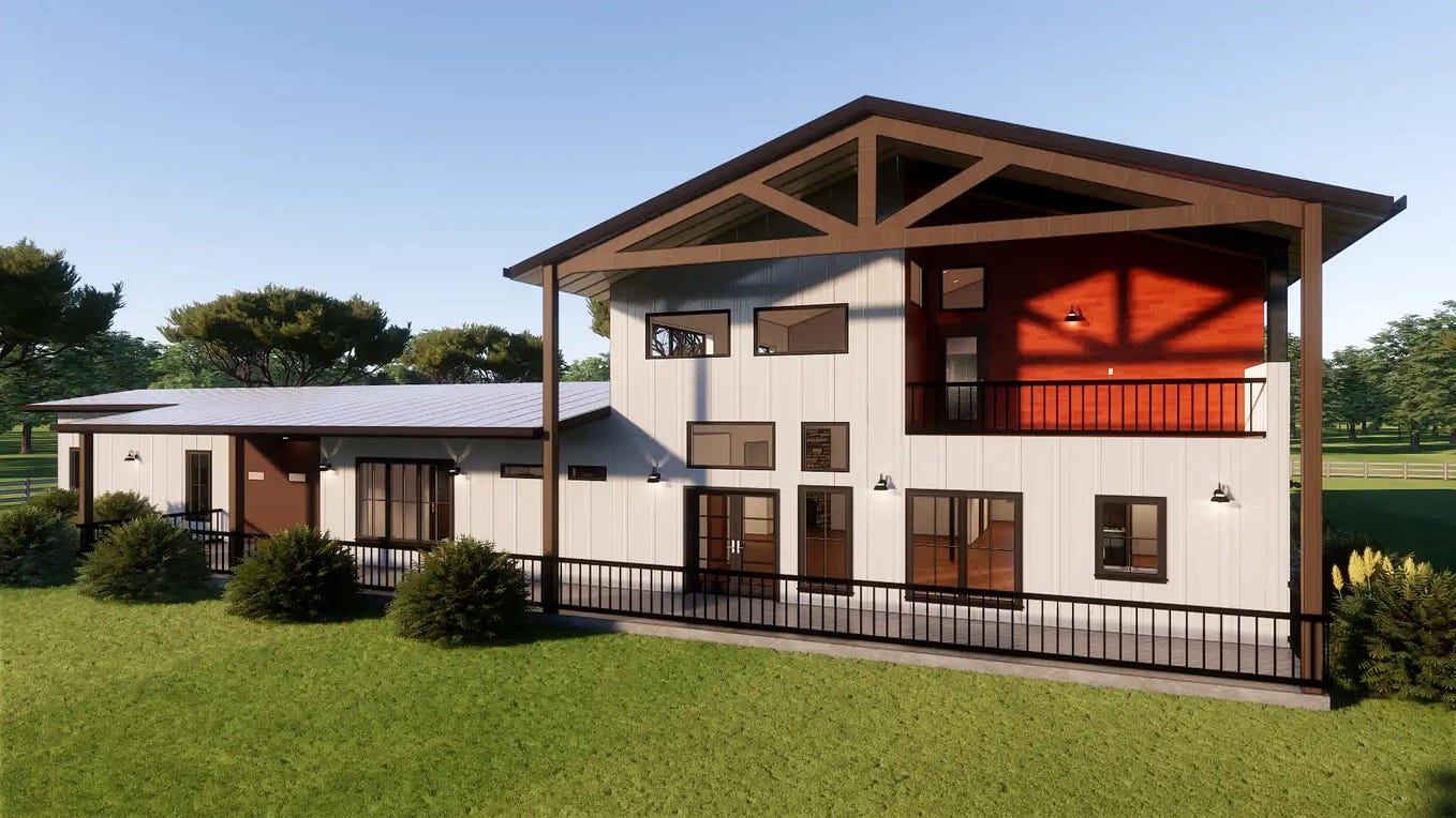 Why Is a Metal House Frame the Best Choice for a House Building Project? by Barnhaus Steel