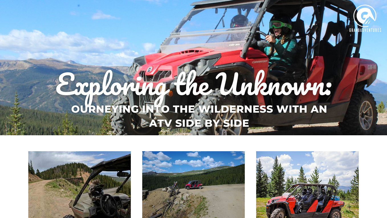 Let’s Find the difference between an ATV and a SidebySide. by Jack