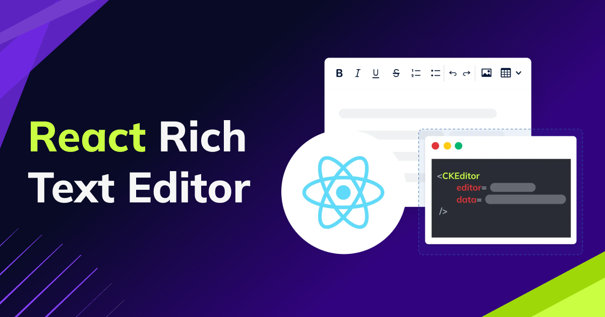 Implementing CKEditor with ReactJs | by Balaji Kamalesan | Medium