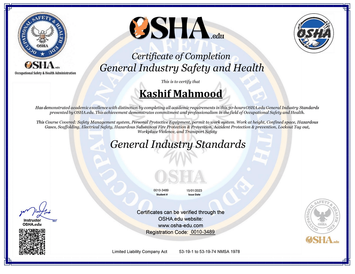 Securing Your OSHA Certification A StepbyStep Guide by Osha EDU