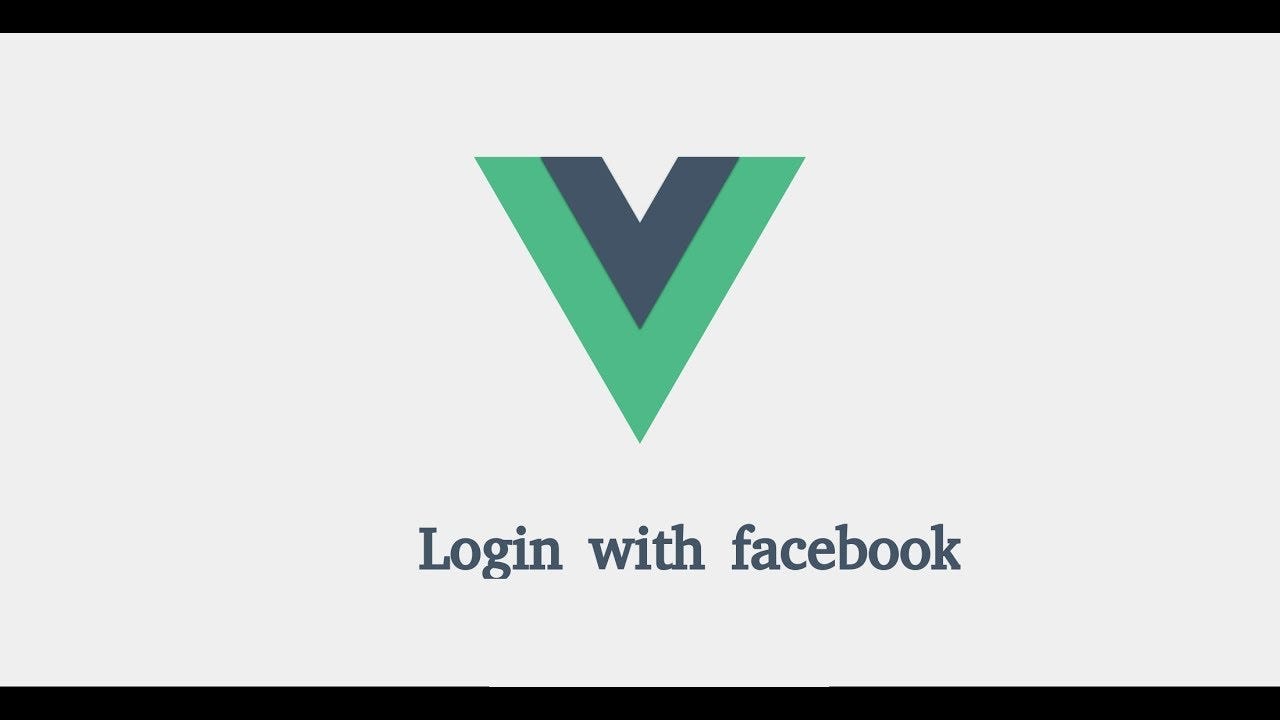 SignUp with Facebook using VueJS. Sign-in / Sign-up with Facebook