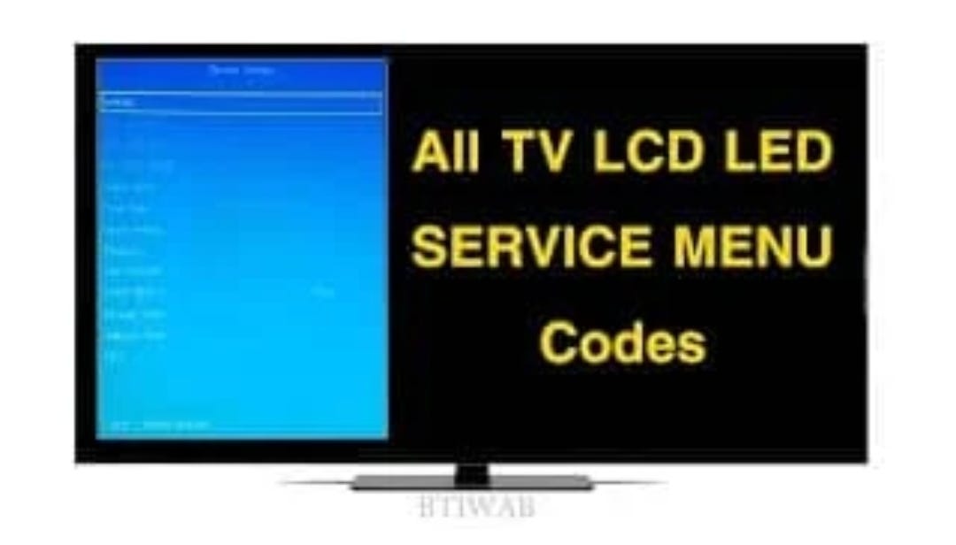 How To Unlock LED/LCD TV'S Key Lock Without A Remote Control by BTI