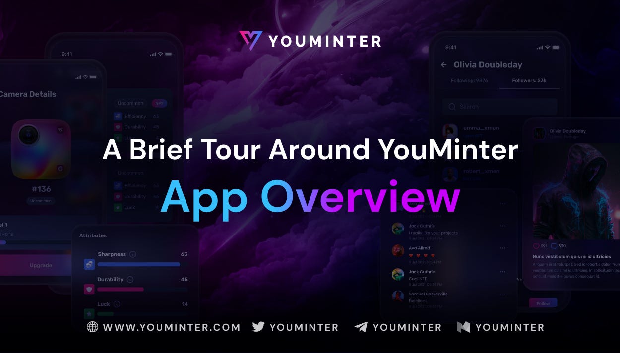 A Brief Tour Around YouMinter — App Overview