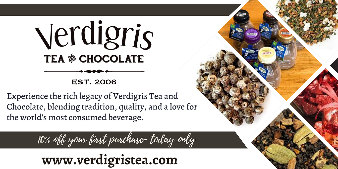 Best Cake Product for Sale — Verdigris Tea & Chocolate Bar Verdigris