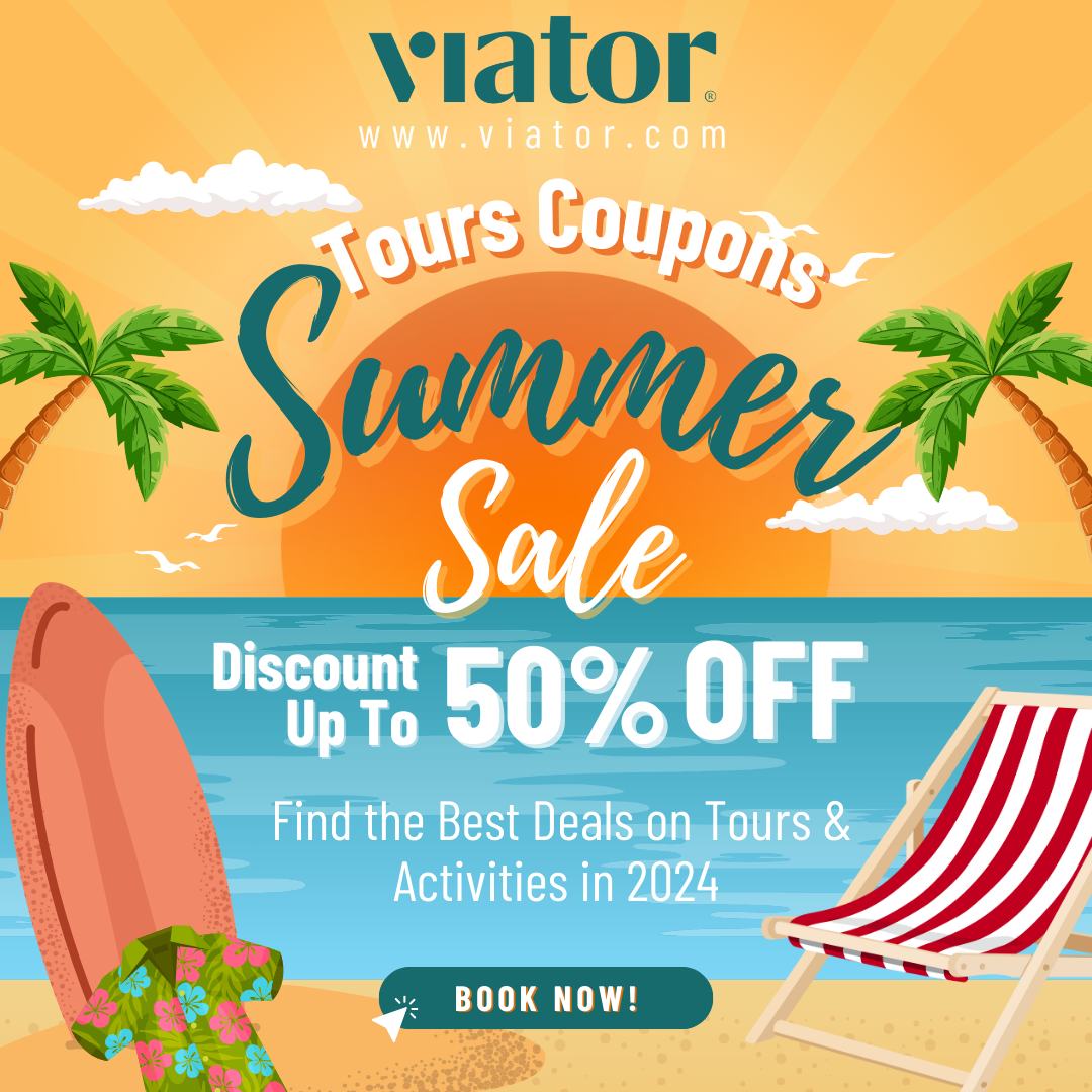 25 Off Viator Promo Code & Coupon Code → August/September 2024 by