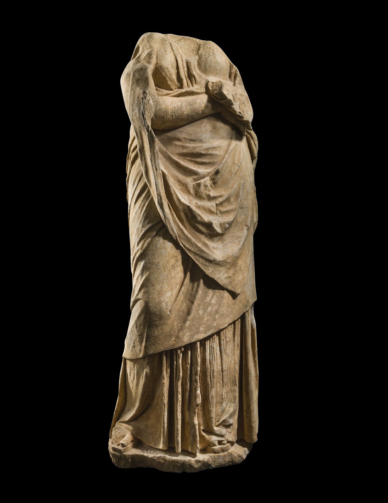 Hicham Aboutaam: Greek Marble Statue of Aidos