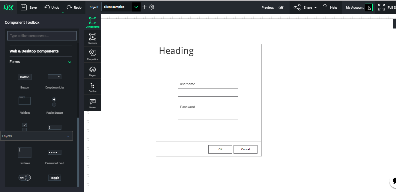 A comparison of browser based prototyping tools by Skaplun Prototypr