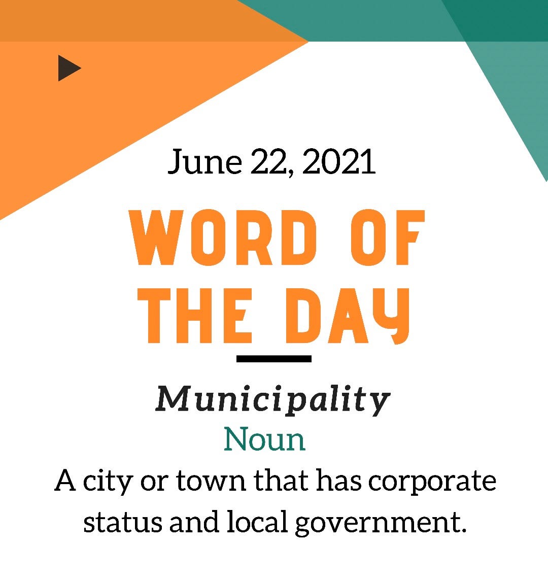 Word of the Day - Initiate Change - Medium