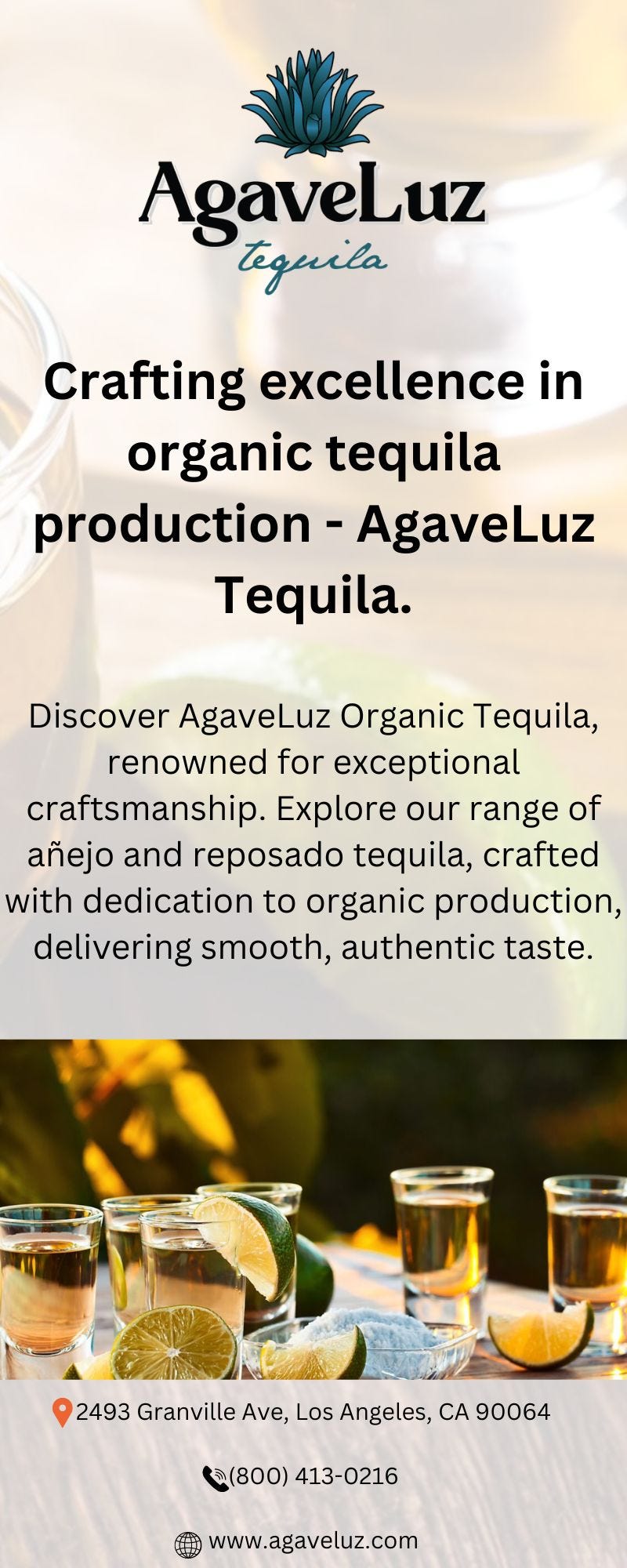 Savor Excellence — Explore Agaveluz Organic Tequila - Agaveluztequila ...