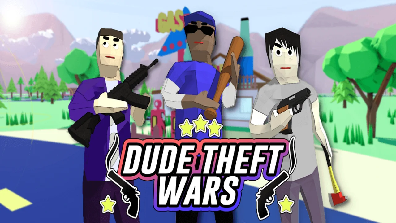 Dude Theft Wars Mod Apk with Unlimited Money in 2023