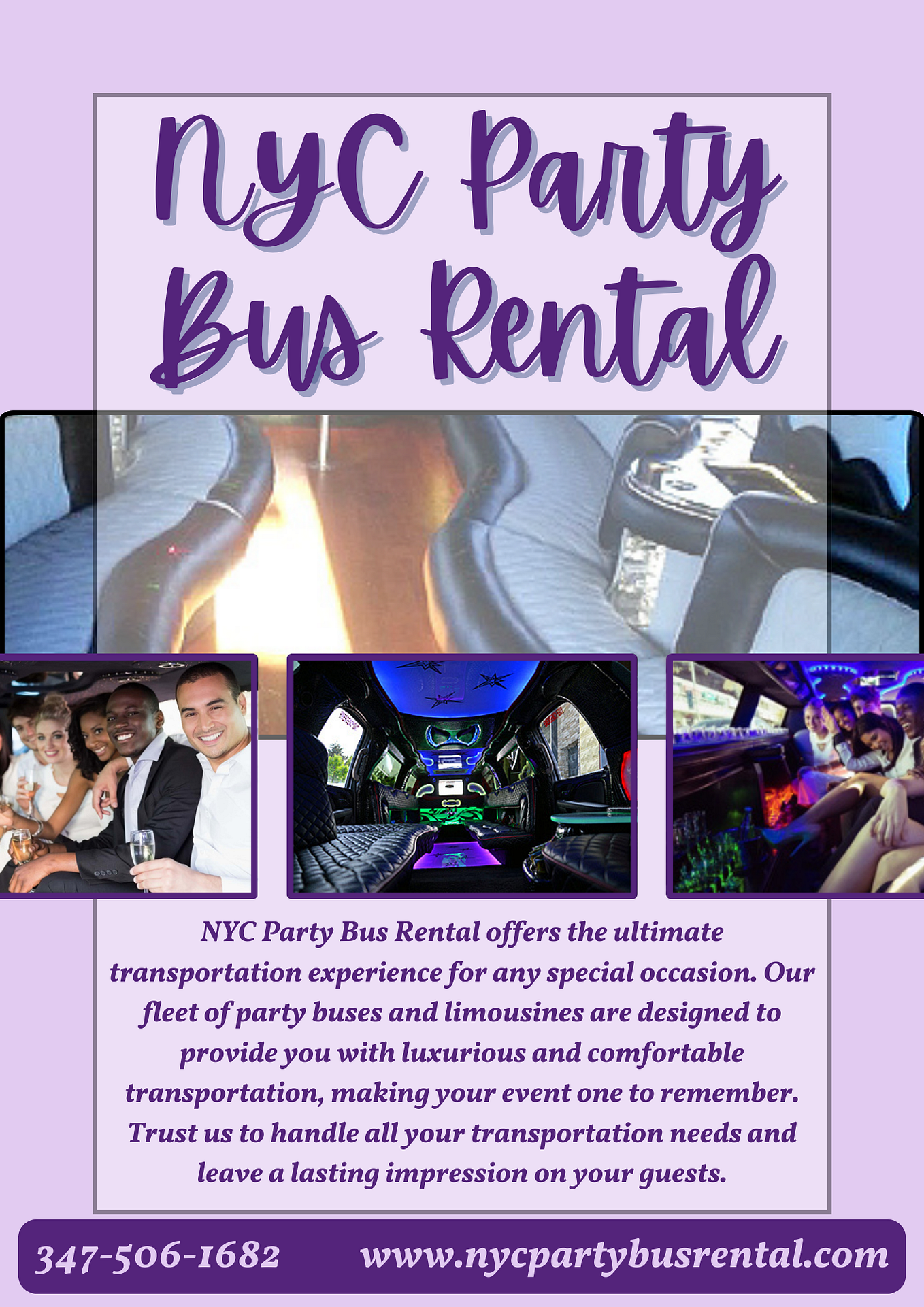 Moments Using a Party Bus Rental in NYC to Make Lasting