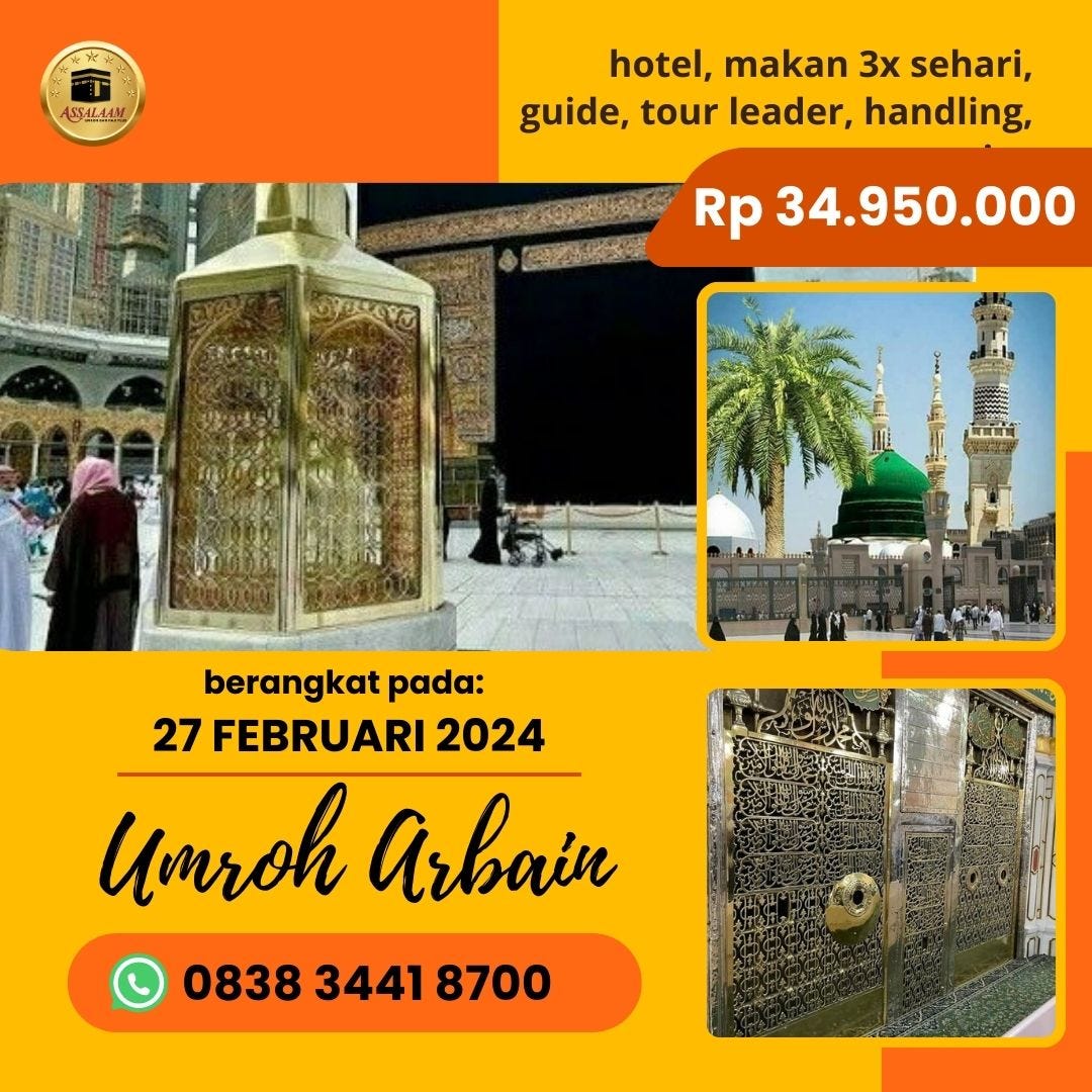 Travel Umroh Surabaya Segera Berangkat pada Bulan Februari 2024 by