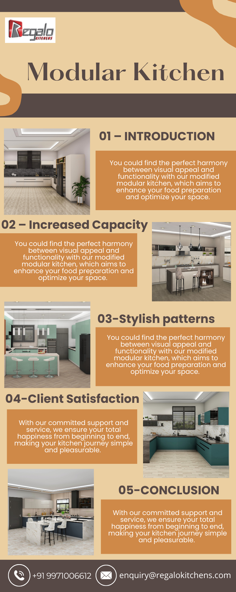 Spacious Modular Kitchen Design Layouts | by Regalo kitchens | Jun ...