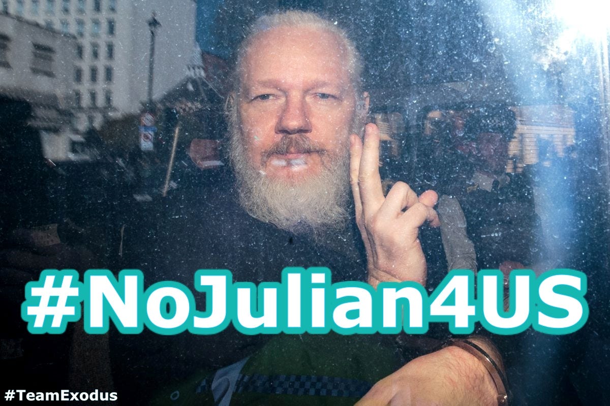 Stand Up Against The Extradition of Julian Assange: Join The #NoJulian4US Tweetstorm