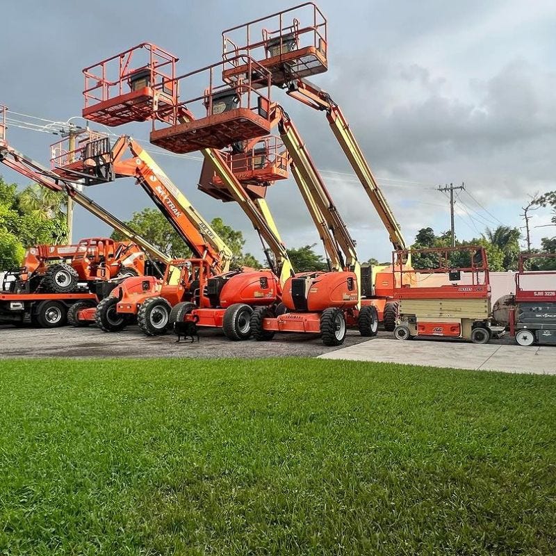 Provide the Best Heavy Equipment Rentals in South Florida South FL