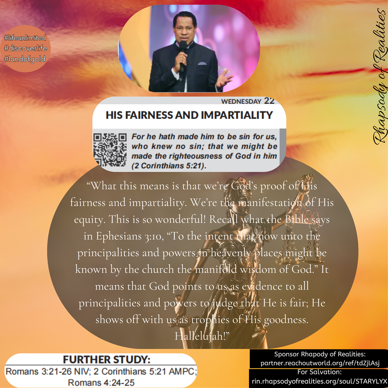 Rhapsody of Realities — 27th January 2025 The Lord Jesus was so