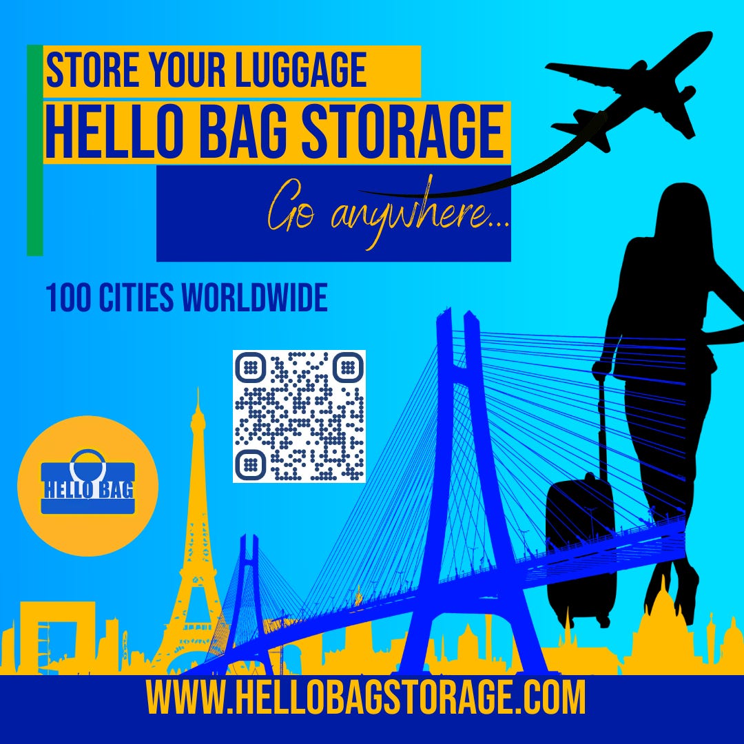 Luggage Storage in Paris. 👜 Travelers, we’re here to lighten… by