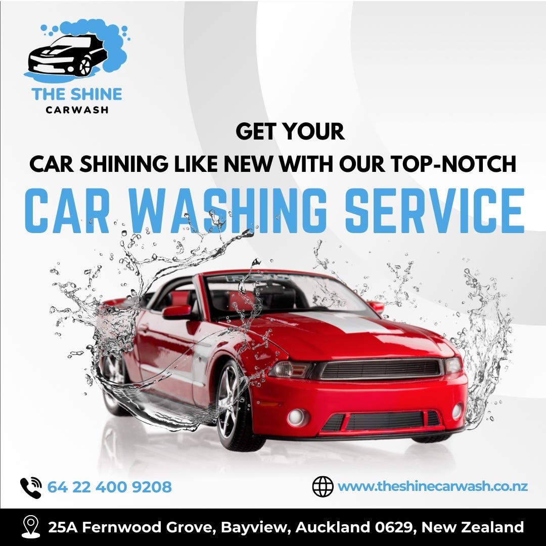 The Shine Car Wash — Car Detailing & Polishing Services Auckland The