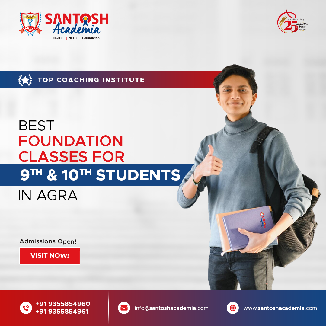 Top Coaching Institute for NEET Classes in Agra Santosh Academia Medium