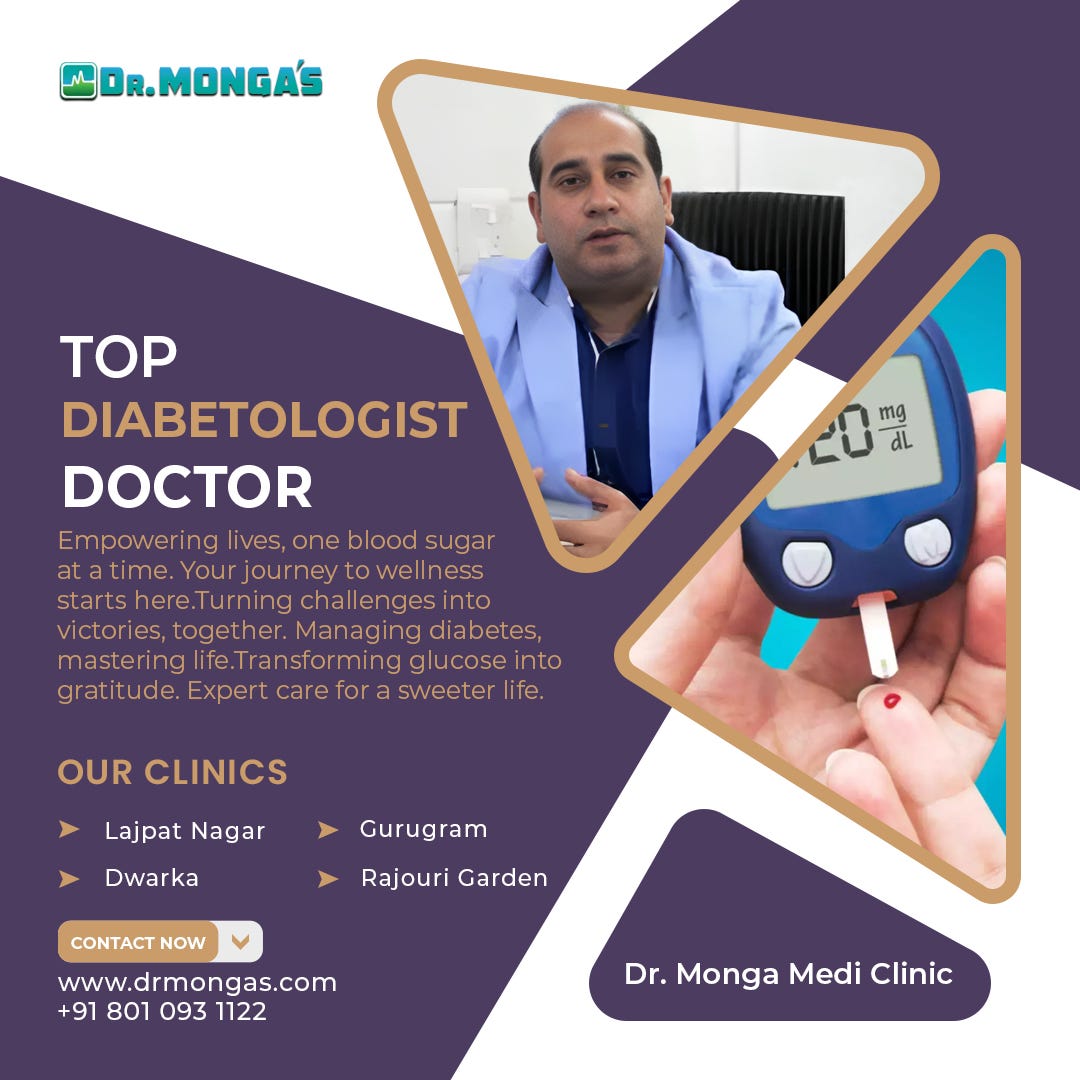Diabetes Specialist Doctor in Noida 8010931122 by Ankit Dr Monga