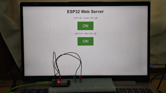 Make a Web Server Using ESP32!