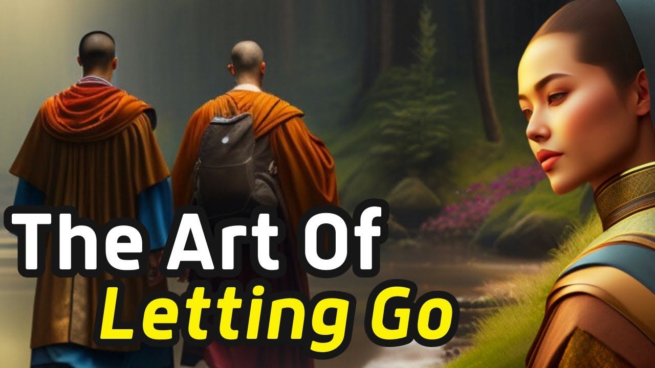 “The Two Monks and the Woman: Zen Master’s Wisdom on The Art of Letting Go” | Story Telling English