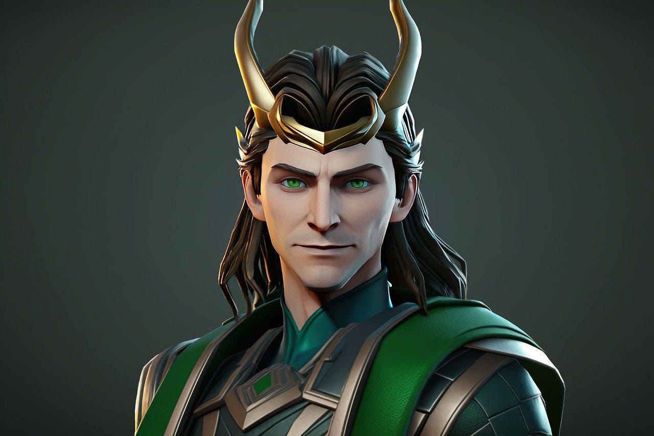 Avengers Endgame - Loki [com acessórios de bônus]