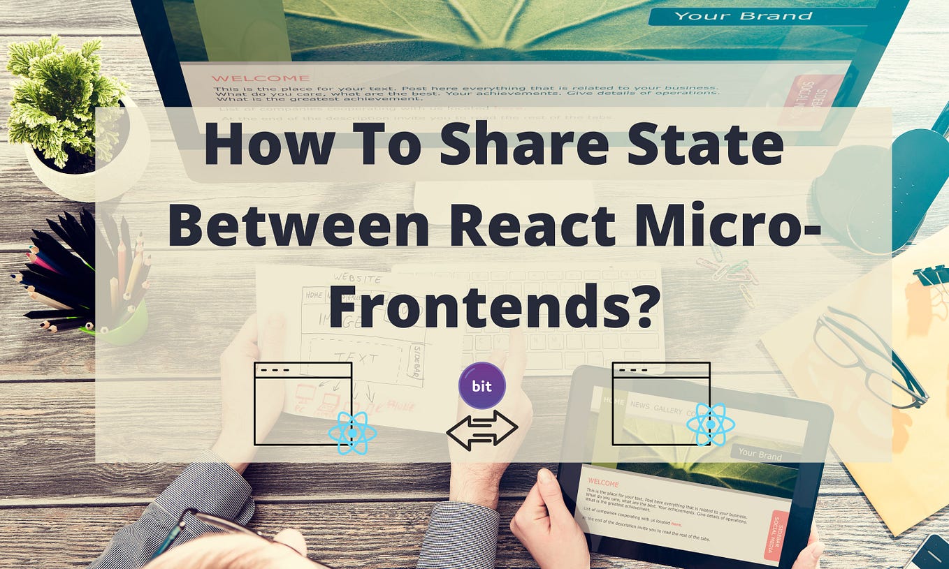 How To Share States Between React Micro-Frontends using Module-Federation?