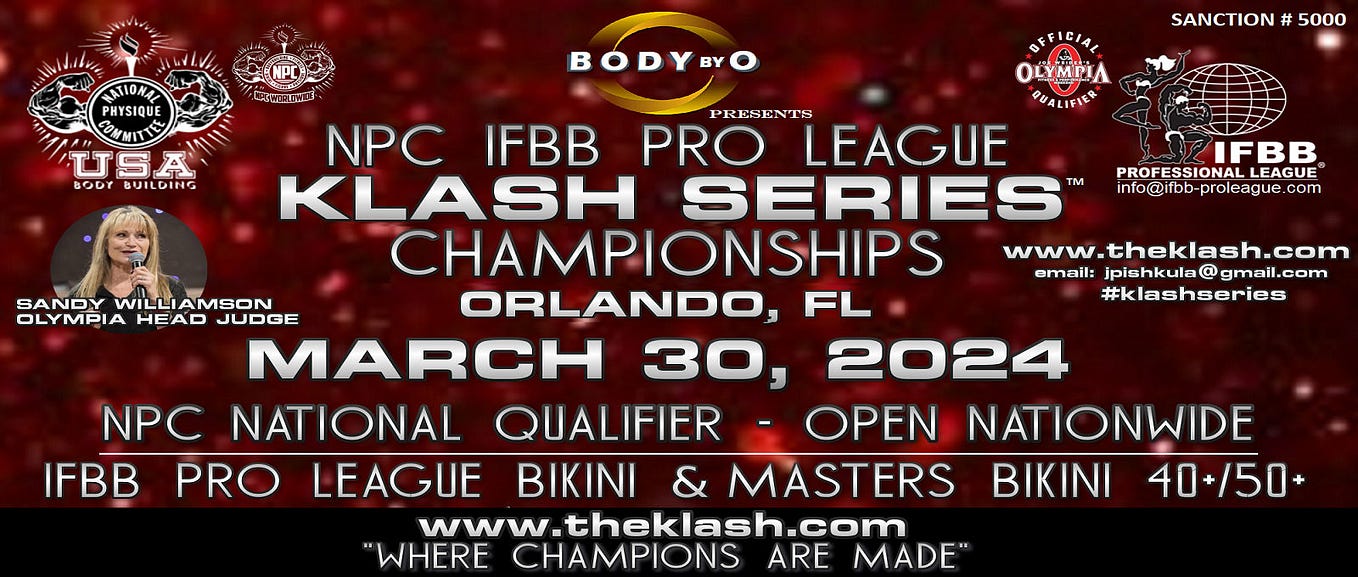 [LIVESTREAM] 2024 NPC/IFBB Jay Cutler Desert Classic — Official by
