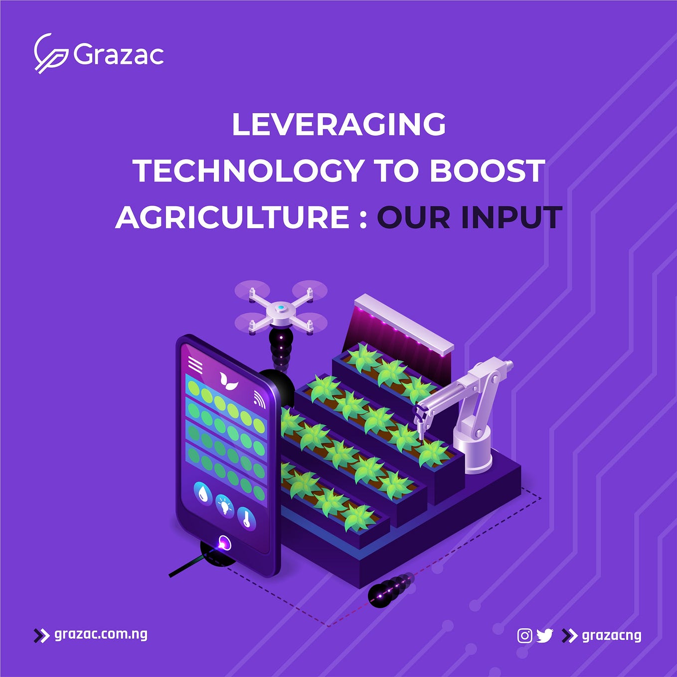 HARNESSING TECHNOLOGY IN THE AGRICULTURAL SECTOR