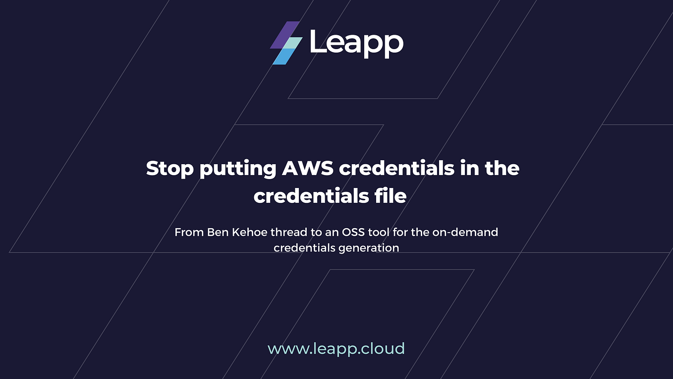 AWS SDK “Unable to locate credentials”, a cheat sheet for solving the