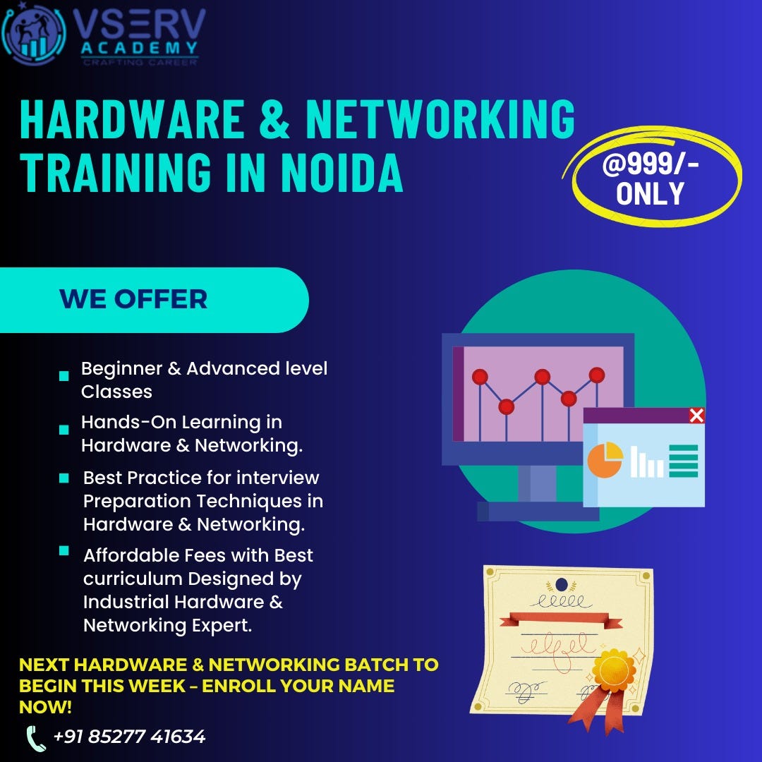 CCNA Course in Noida with Vserv Academy by Vservacademy Apr, 2024