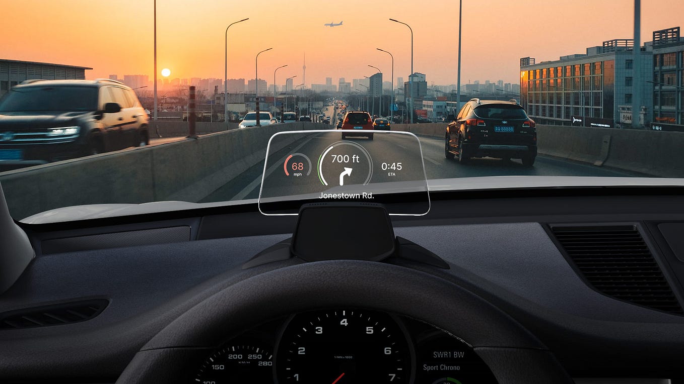 Choose Your Perfect HeadsUp Display (HUD) by HUDWAY Medium