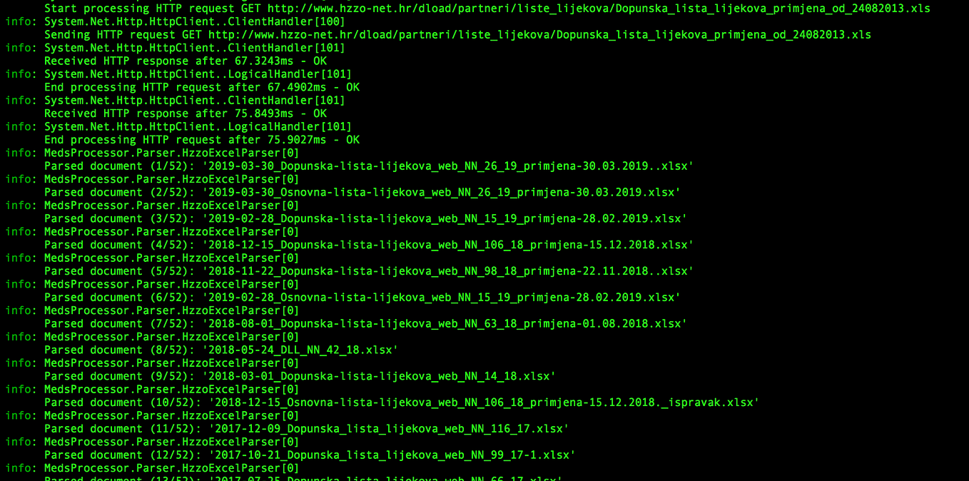 Practical Core — write a web scraper, downloader & Excel parser