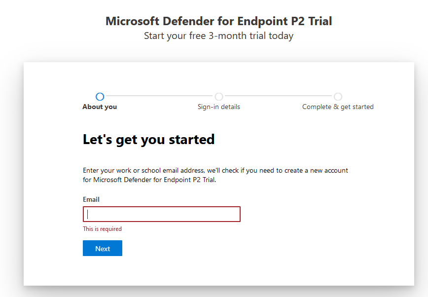 Microsoft Defender for Endpoint Evaluation Lab (Adding Provisioned