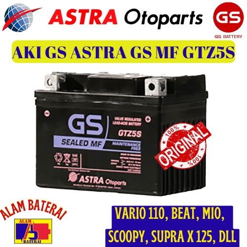 Original!, WA/TLP 0823–2089–0162, Aki Gs Astra Motor Mio Cibitung