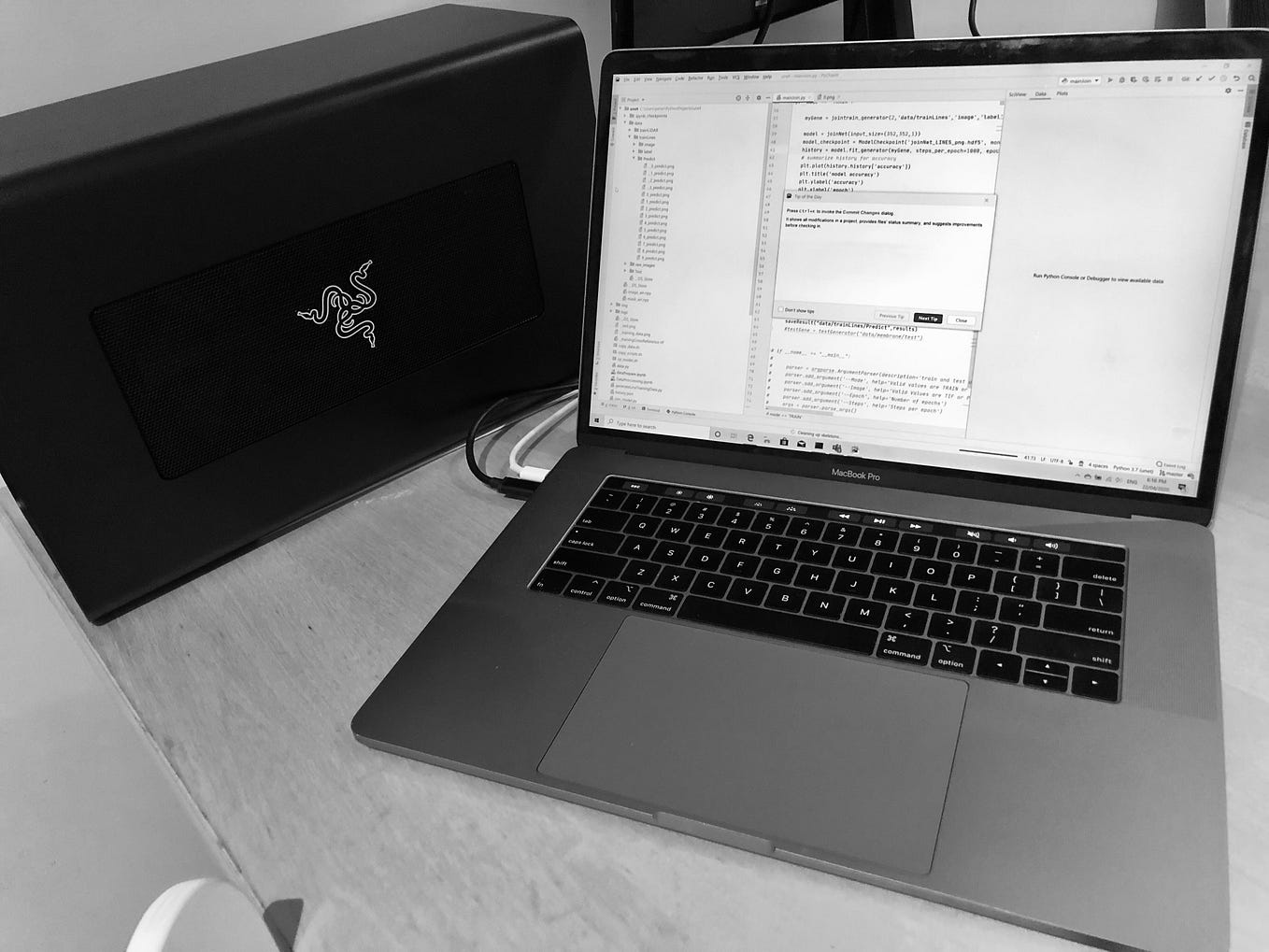 eGPU for Mac — Deep Learning with Tensorflow on a Macbook Pro with Bootcamp  Windows 10 | by Peterfitchcsiro | Medium