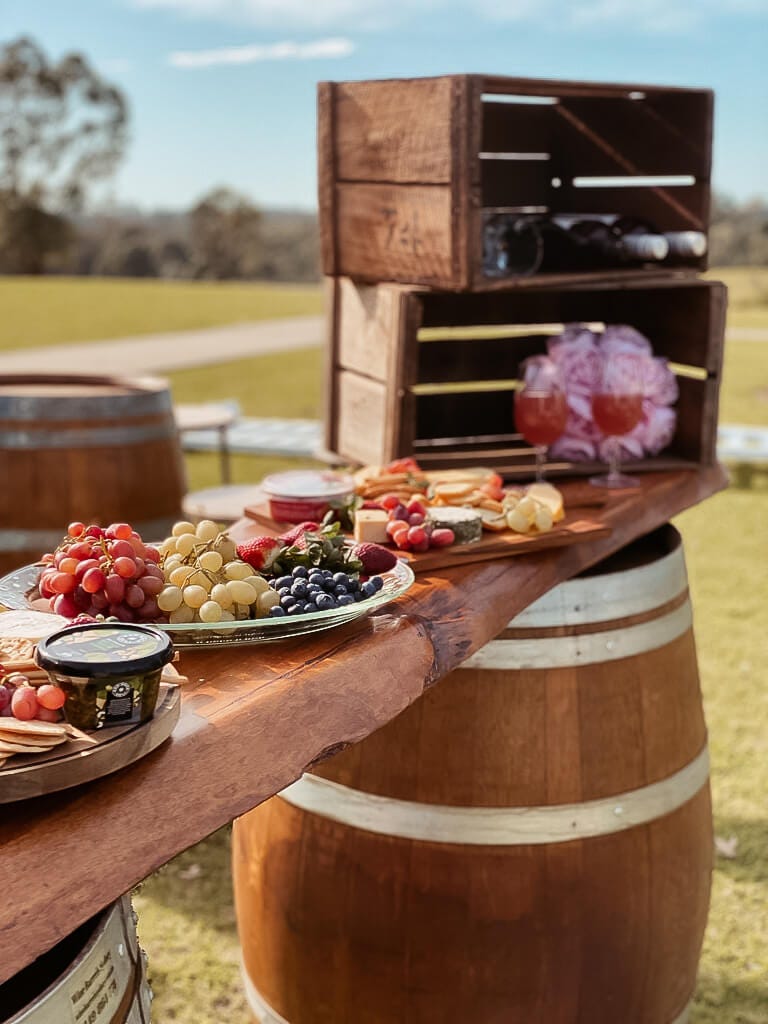 Trestle Tables for Hire In Sydney Wine Barrels Sydney Mimset Pty