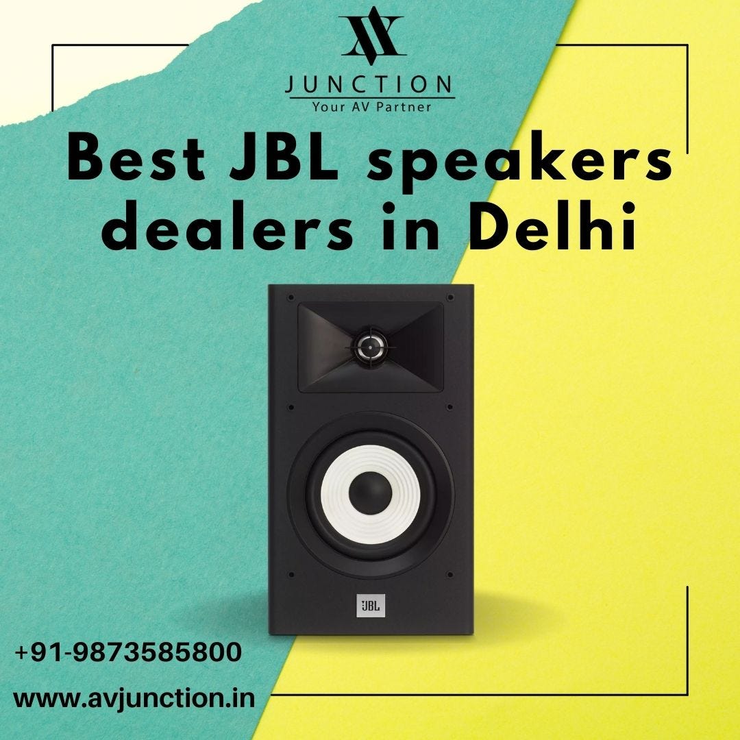 Best JBL Speakers Dealers in Delhi AV Junction Medium