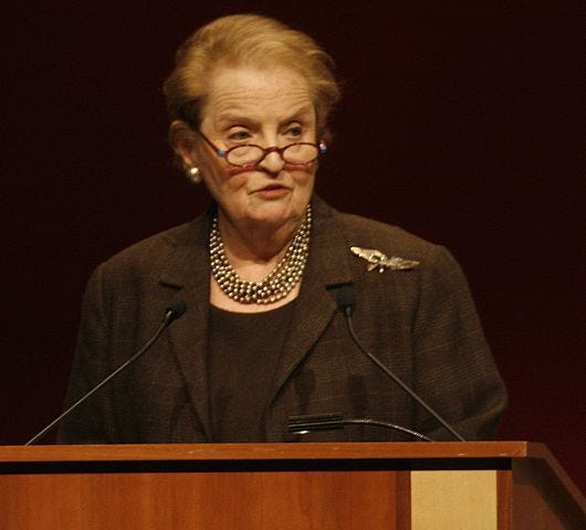 Madeleine Albright’s Iraq Legacy