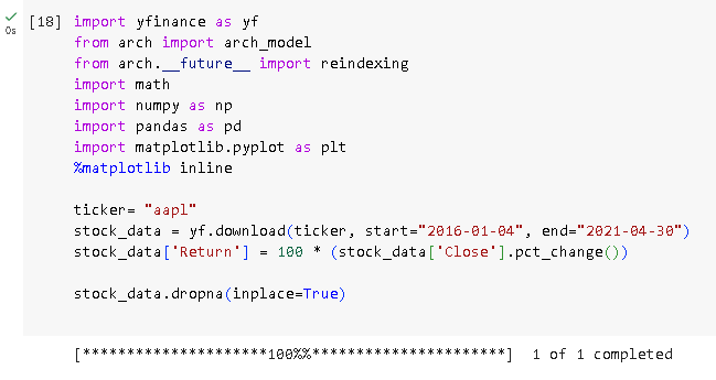 How to Predict Stock Volatility Using GARCH Model In Python | by Khuong ...