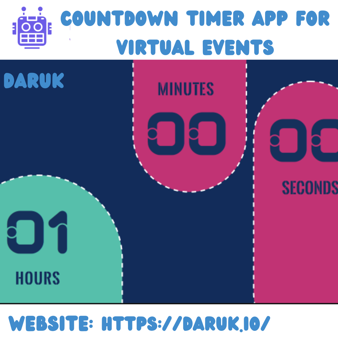 Start your countdown — your new zoom timer app. DARUK.IO Medium