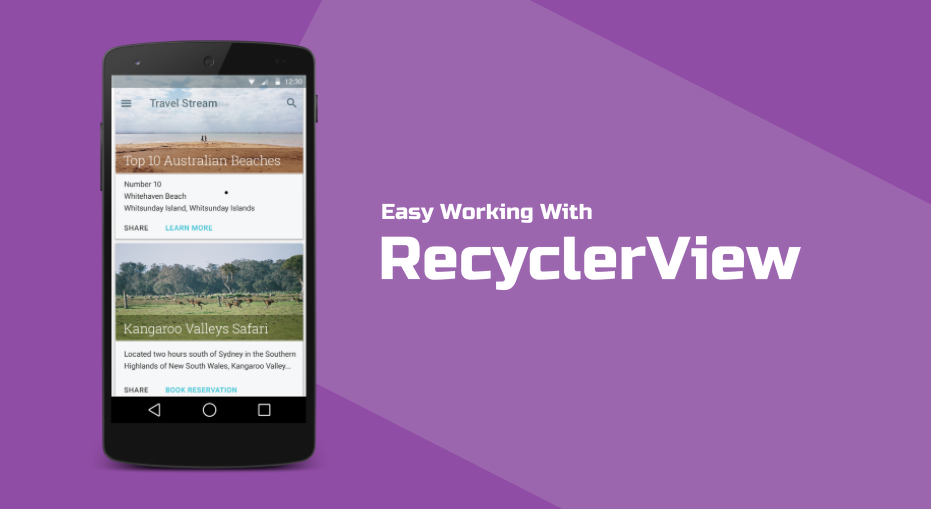 How to easily add Nested RecyclerView