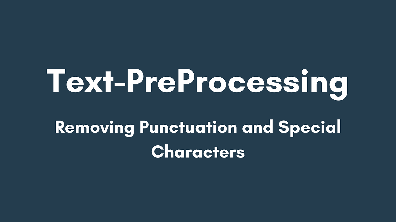 Elegant Text Pre-Processing with NLTK in sklearn Pipeline | by Srikanth ...