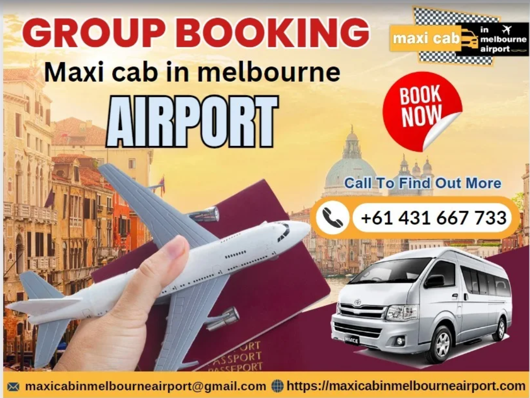 Streamlined Airport Transportation in Melbourne with Maxi Taxi Services by MAXI CAB IN
