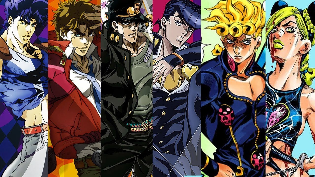 How many JoJo's Bizarre Adventure anime characters can stop time
